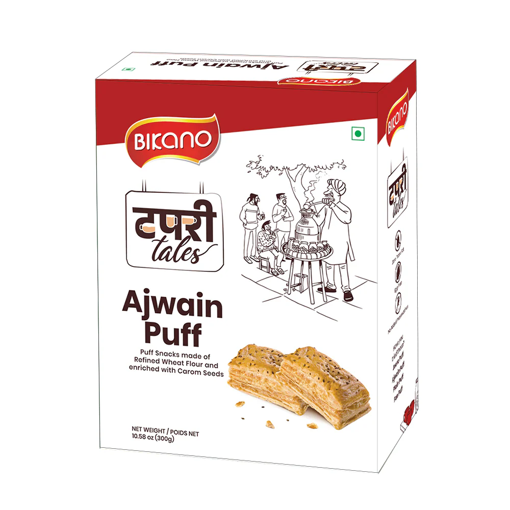 bikano ajwain puff 300g